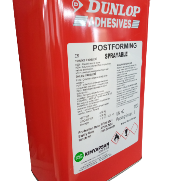 Dunlop Postforming Yapıştırıcı 3 KG