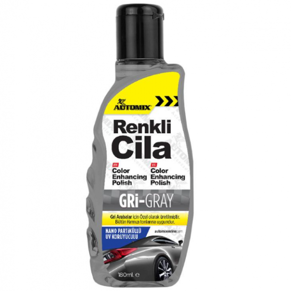 Gri Renkli Cila 180 ML