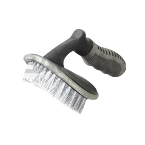 Detaylı Lastik Temizleme Fırçası Plastik Saplı