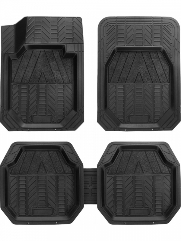 Promats Universal Havuzlu Oto Paspas Siyah